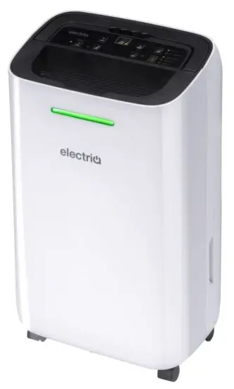 electriQ CD12P 12 Litres Compressor Dehumidifier with Digital Humidistat