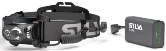 SILVA 38003 Cross Trail 7XT Multi-Lamp with 600 Lumen and 3.5Ah Battery