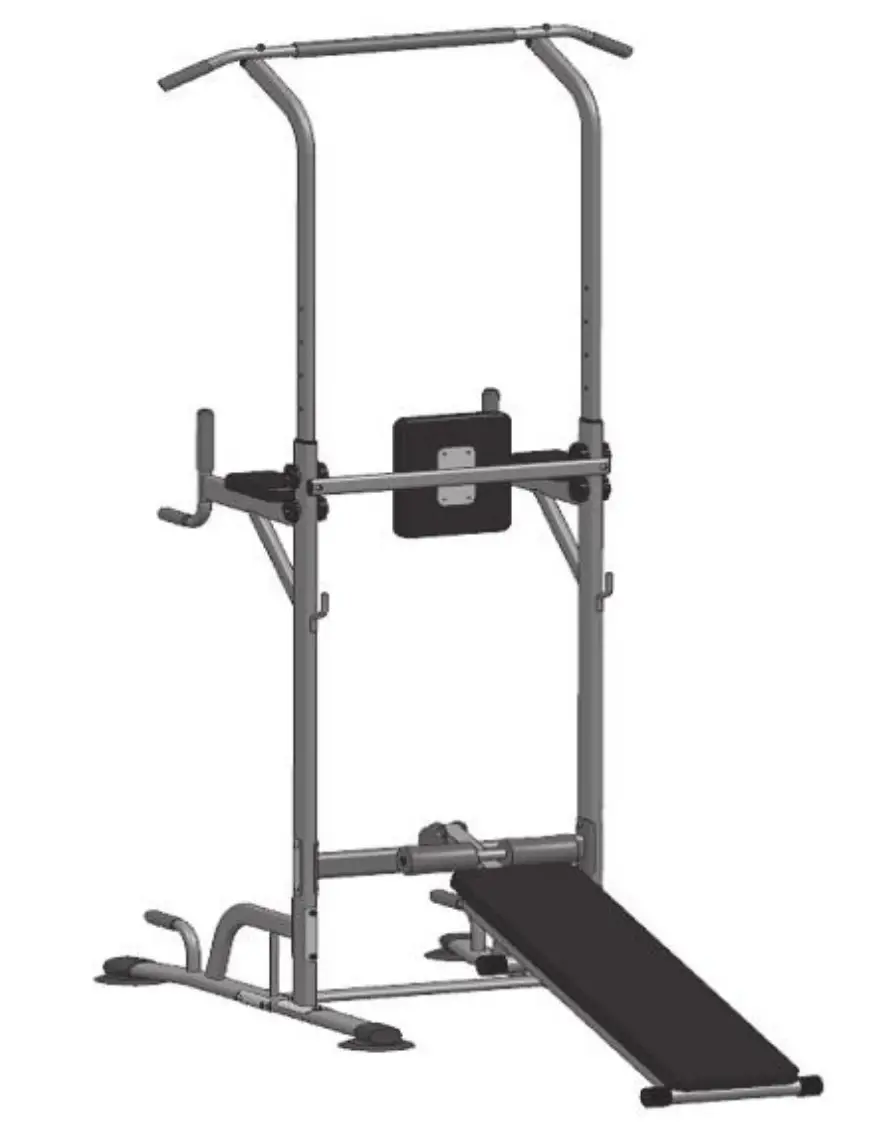ZHEJIANG 6206B Pull-up Lifter - Pull out the supine plate fixing pin in the folded state