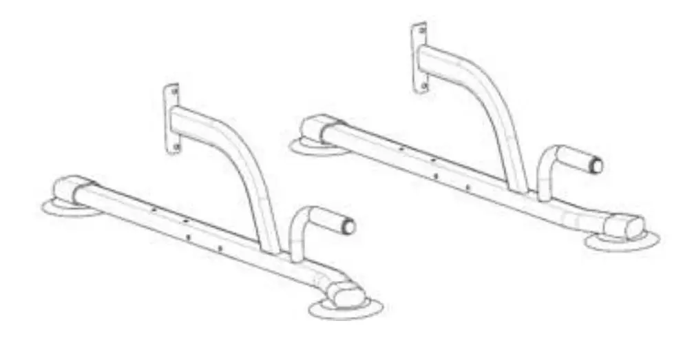 ZHEJIANG 6206B Pull-up Lifter - Remove the left and right foot tube