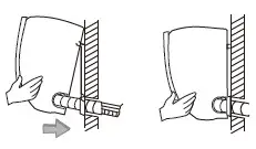 Royal Sovereign RSAC S1217 Mini Split Air Conditioner - Fixing the Indoor Unit
