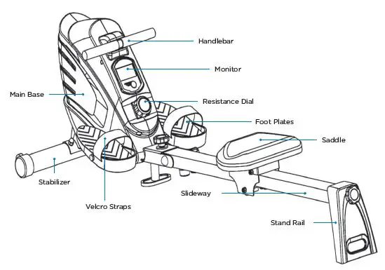 JLL-R200-Luxury-Home-Rowing-Workout-3