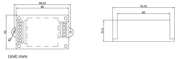 eimotor DKC-1A Step Motor Controller Instrall Size 1