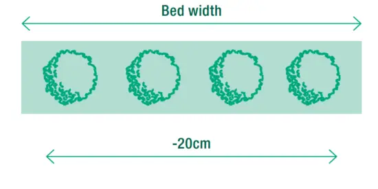Measure bed width