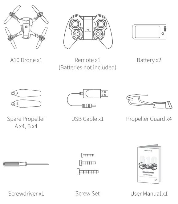 SNAPTAIN A10 Mini Foldable Drone - FIG 11