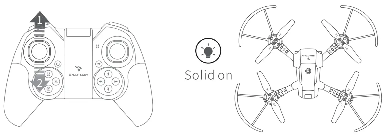 SNAPTAIN A10 Mini Foldable Drone - FIG 24