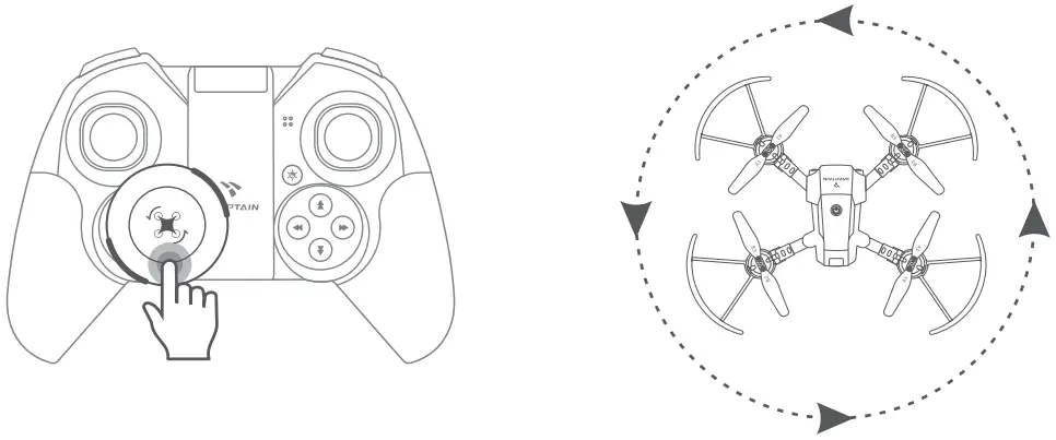 SNAPTAIN A10 Mini Foldable Drone - FIG 41