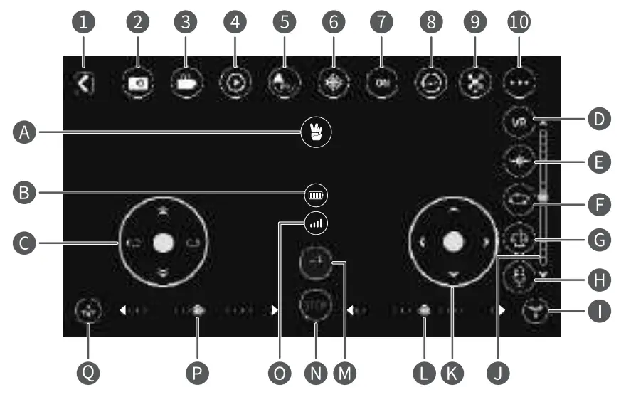 SNAPTAIN A10 Mini Foldable Drone - FIG 52