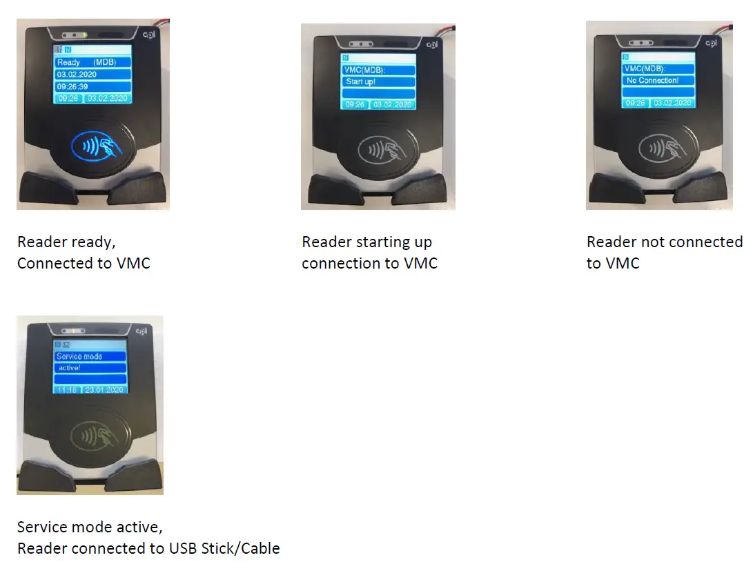 Crane Payment Innovations Smart 7 Cashless Reader-FIG11