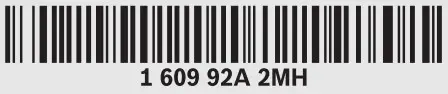 BOSCH GAL 1215 CV Professional Fast Battery Charger - barcode