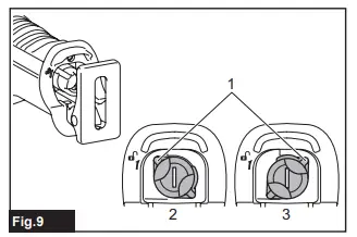 makita DJR360 Cordless Recipro Saw fig 25