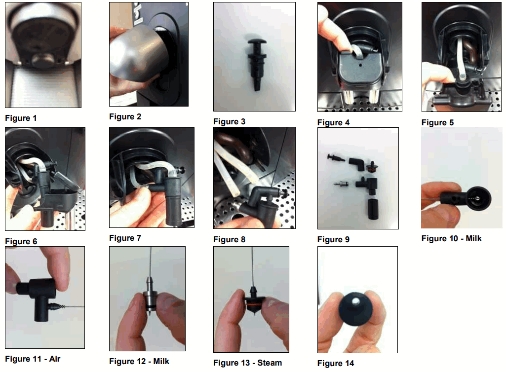 Jura X7S BEAN TO CUP COFFEE MACHINE - Figer