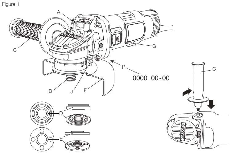 HILTI SR 6-22 DEWALT DWE4056 Angle Grinder - fig 1