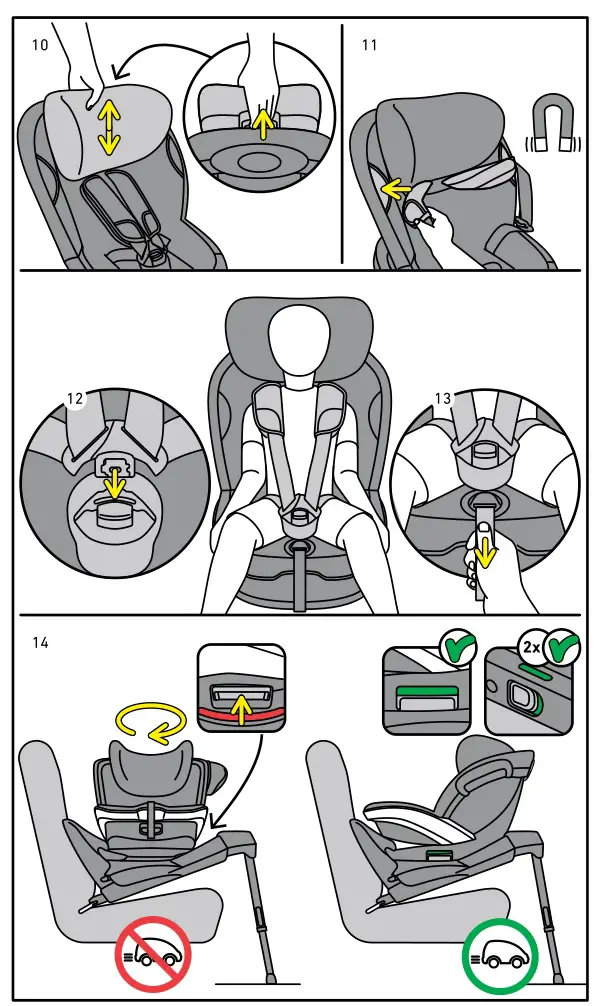 BeSafe iZi Turn B iSize Car Seat - Figure 10-14