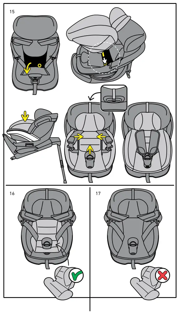 BeSafe iZi Turn B iSize Car Seat - Figure 15-17