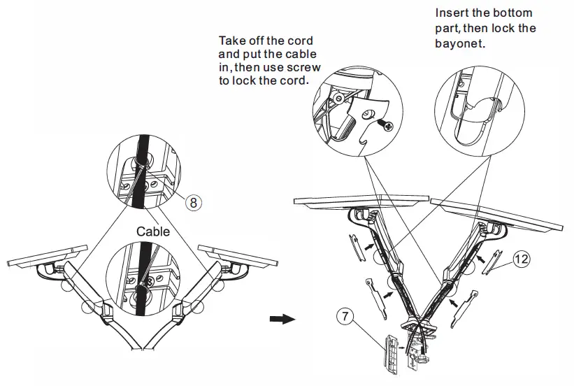 FlexiSpot-F7D-Desk-Mount-Dual-Monitor-Mount-fig-8