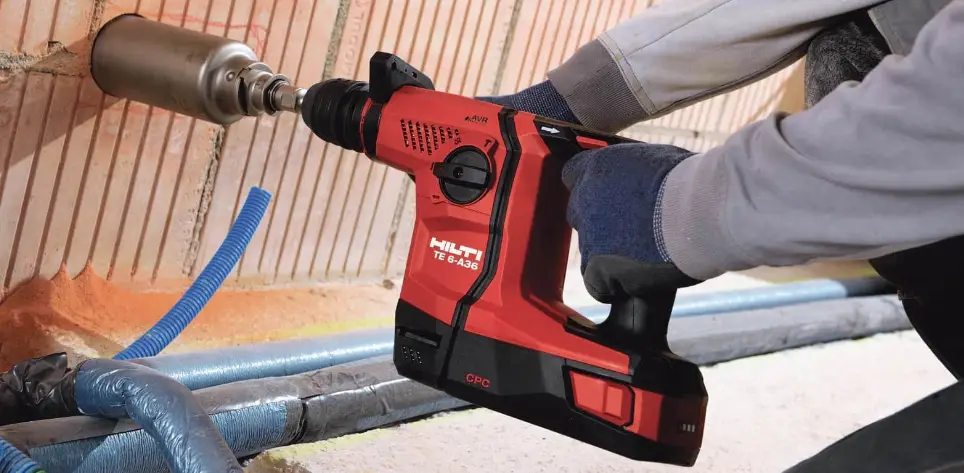 Hilti Te 6-a36 Cordless Rotary Hammer Drill Instruction Manual