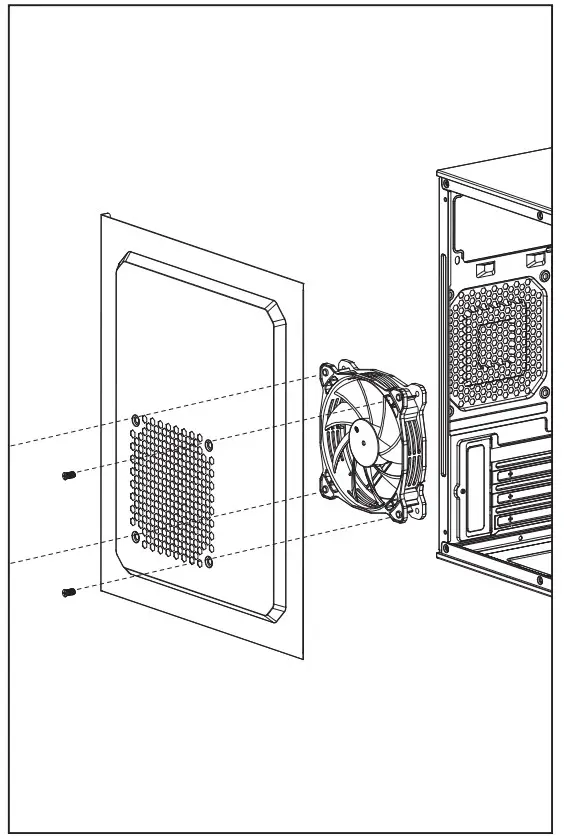AeroCool CS-106 Mini Tower Case - Figure 10