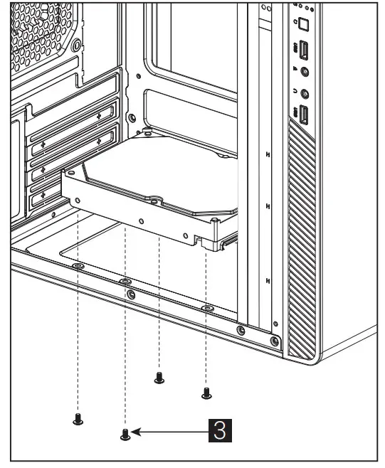 AeroCool CS-106 Mini Tower Case - Figure 7