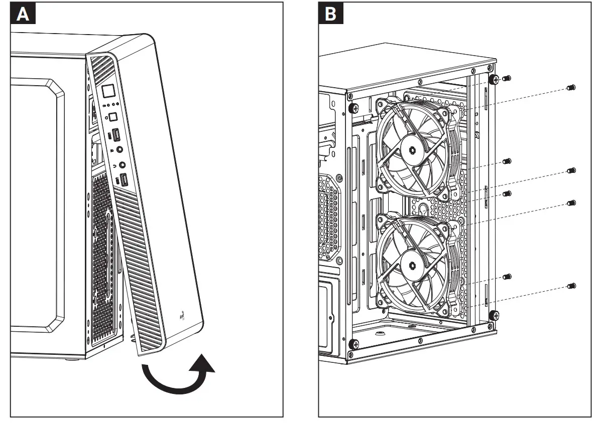 AeroCool CS-106 Mini Tower Case - Figure 8