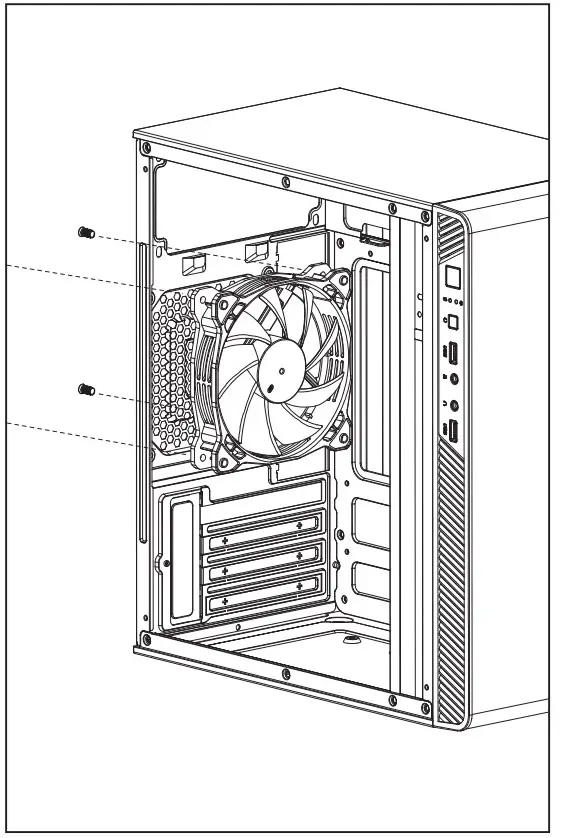 AeroCool CS-106 Mini Tower Case - Figure 9