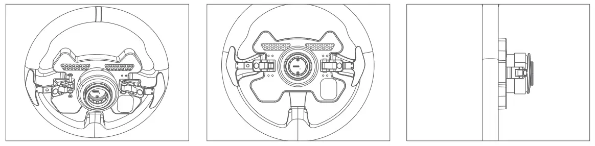 MOZA RACING CS Steering Wheel - Clam