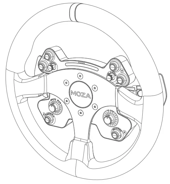 MOZA RACING CS Steering Wheel