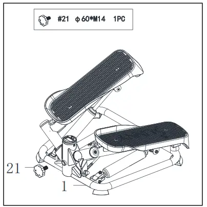 SUNNY HEALTH FITNESS SF-S0979 Total Body Advanced Stepper Machine - fig 2