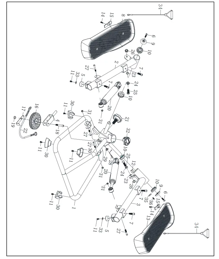 SUNNY HEALTH FITNESS SF-S0979 Total Body Advanced Stepper Machine - fig