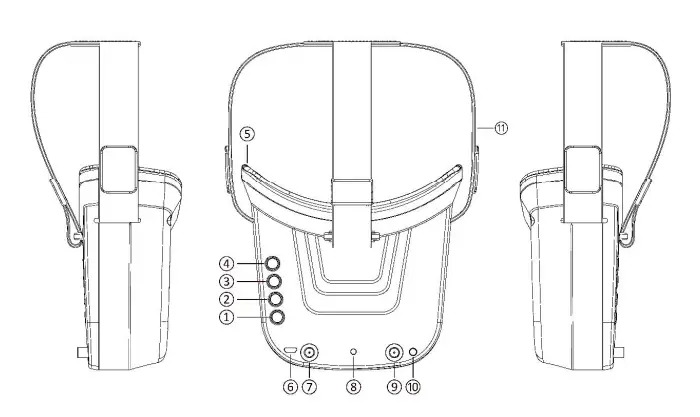 Makerfire LST-009 Mini FPV Goggles fig 2
