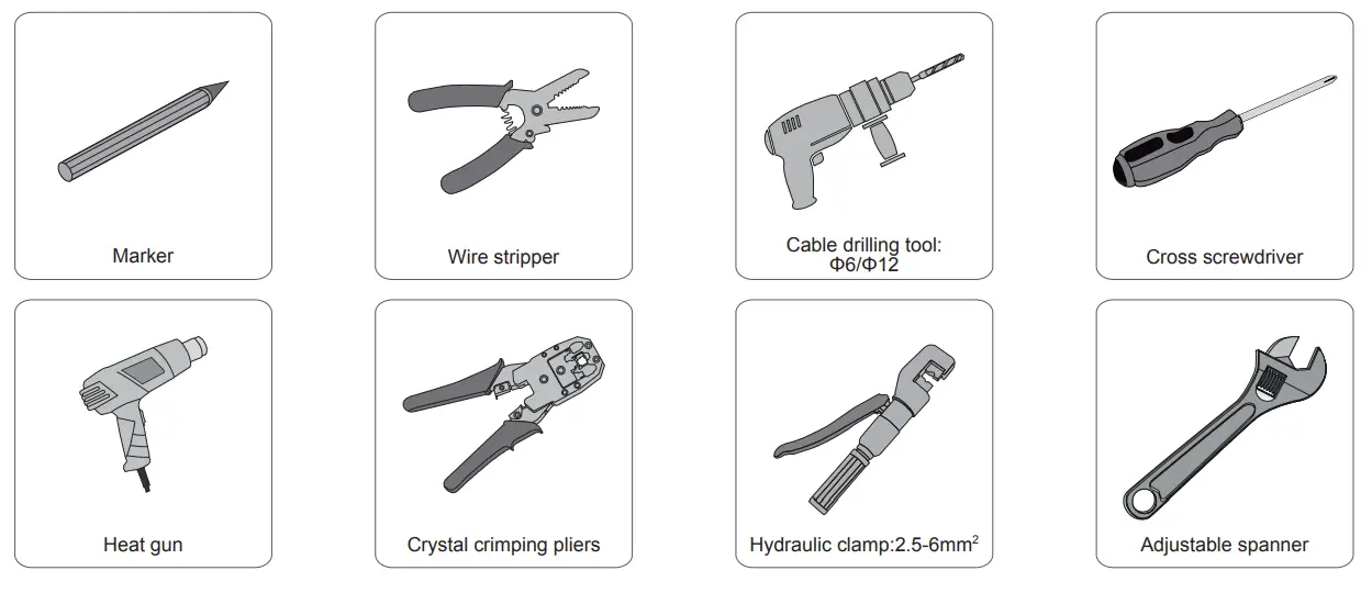 SUNGROW AC011E 01 AC Charger-Tools