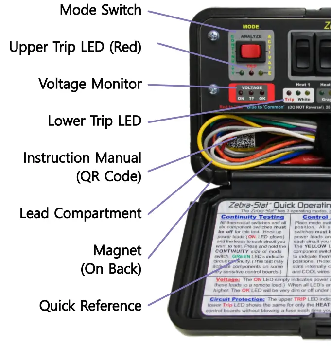 ZebraStat ZS-2 Analyzer Remote Control and Multi Mode Tester - fig