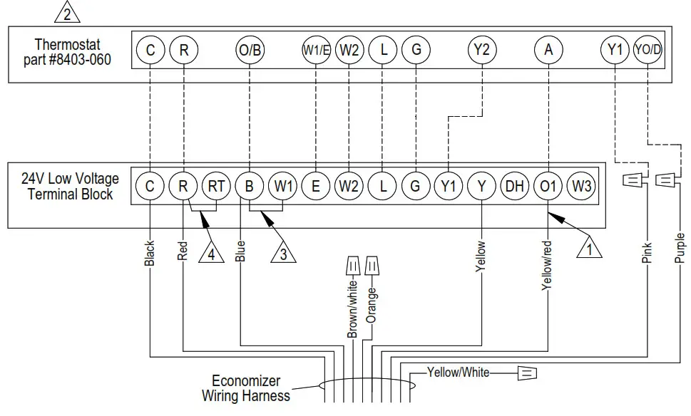 Bard Two Stage Heat Pumps Low Voltage - FIGURE 7