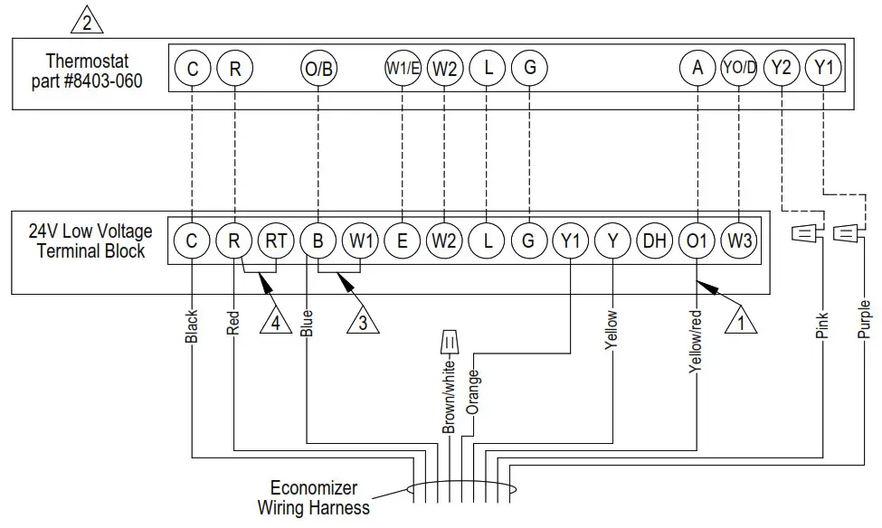 Bard Two Stage Heat Pumps Low Voltage - FIGURE 8