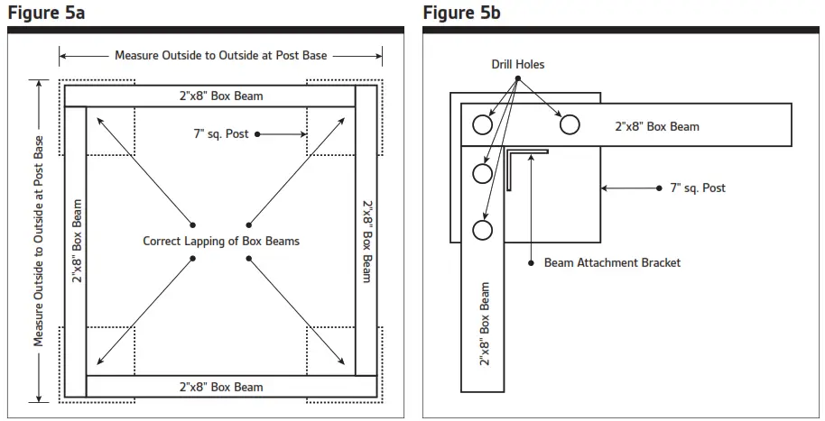 ModernPergolaKits M16X16F7INCH22 Modern 16 ft. x 16 ft. Freestanding Modern Pergola - fig4