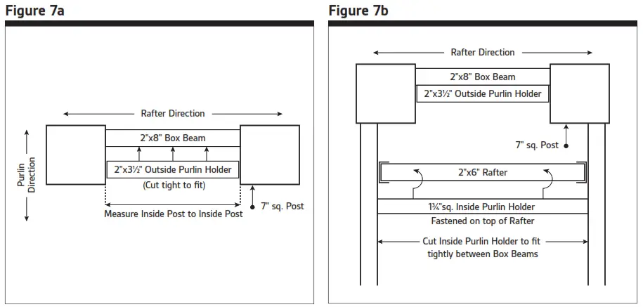 ModernPergolaKits M16X16F7INCH22 Modern 16 ft. x 16 ft. Freestanding Modern Pergola - fig7