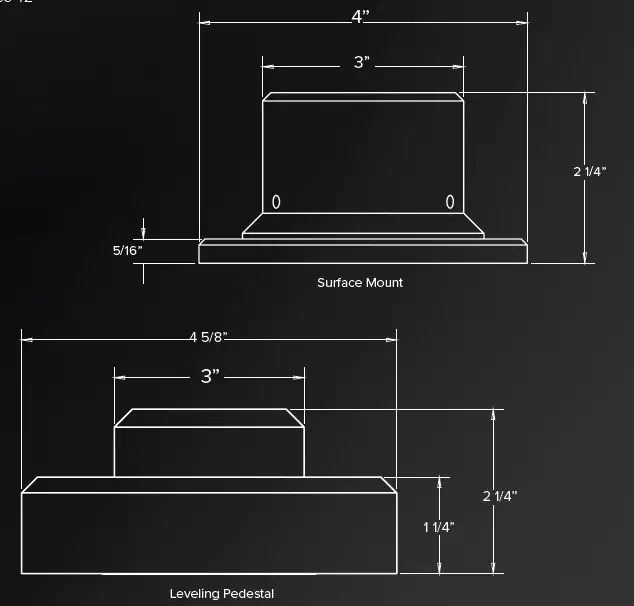 auroralight LBD250 Bollard Mounts-13
