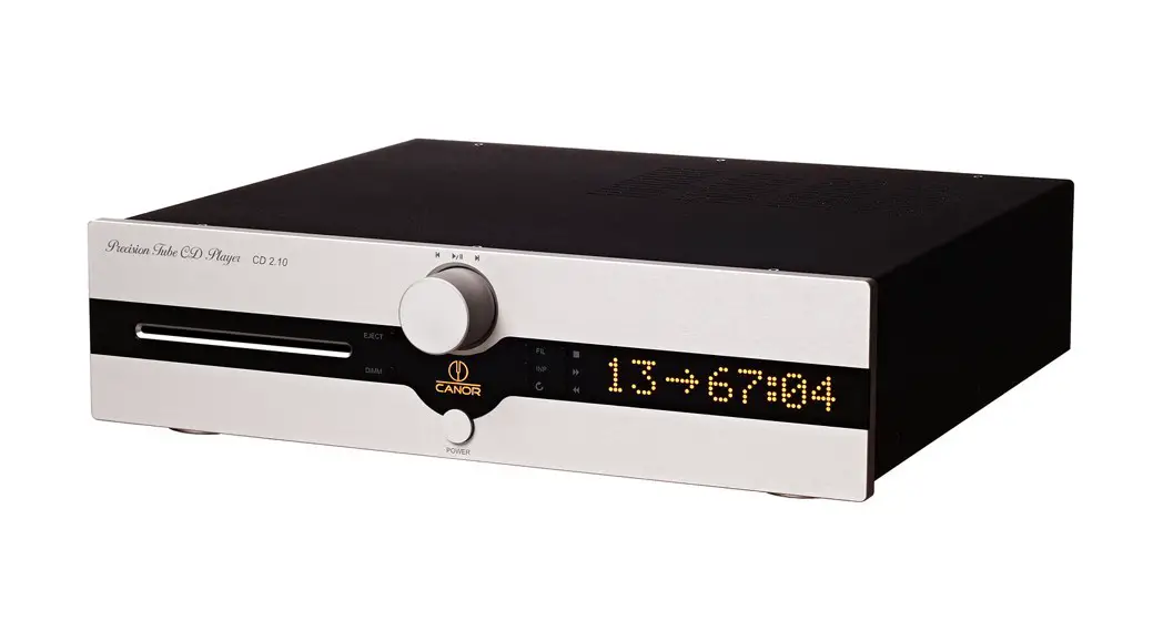 Canor Cd 2.10 Tube Compact Disc Player And Da Converter User Manual
