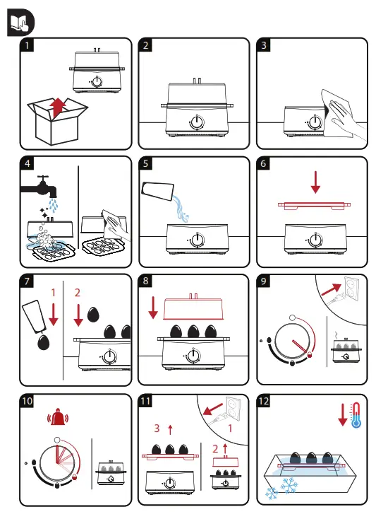 GRUNDIG EB 8680 Egg Boiler - FIG 1