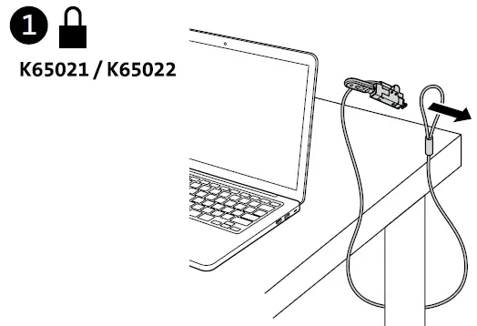Kensington K65021 Slim NanoSaver 2.0 Keyed Laptop Lock- (2)