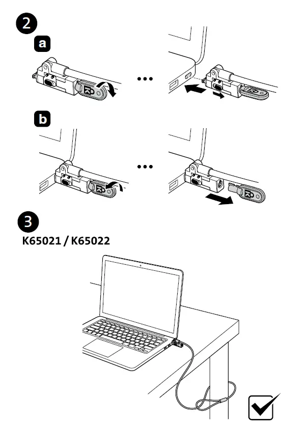 Kensington K65021 Slim NanoSaver 2.0 Keyed Laptop Lock- (4)