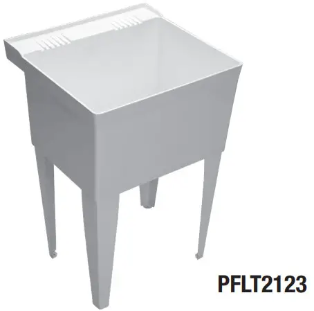 PROFLO PFLT2123 Single Basin Laundry -