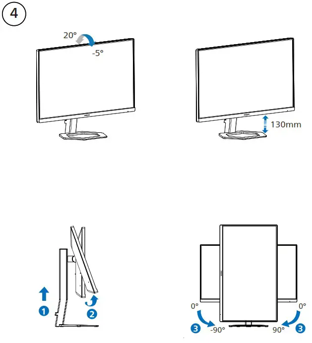 PHILIPS 24E1N5600E 5000 Series Monitor - Contents 8