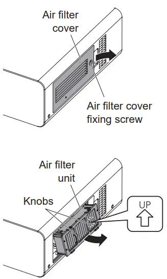 Panasonic ET-EMF300 Replacement Projector Filter Instruction Manual-fig2