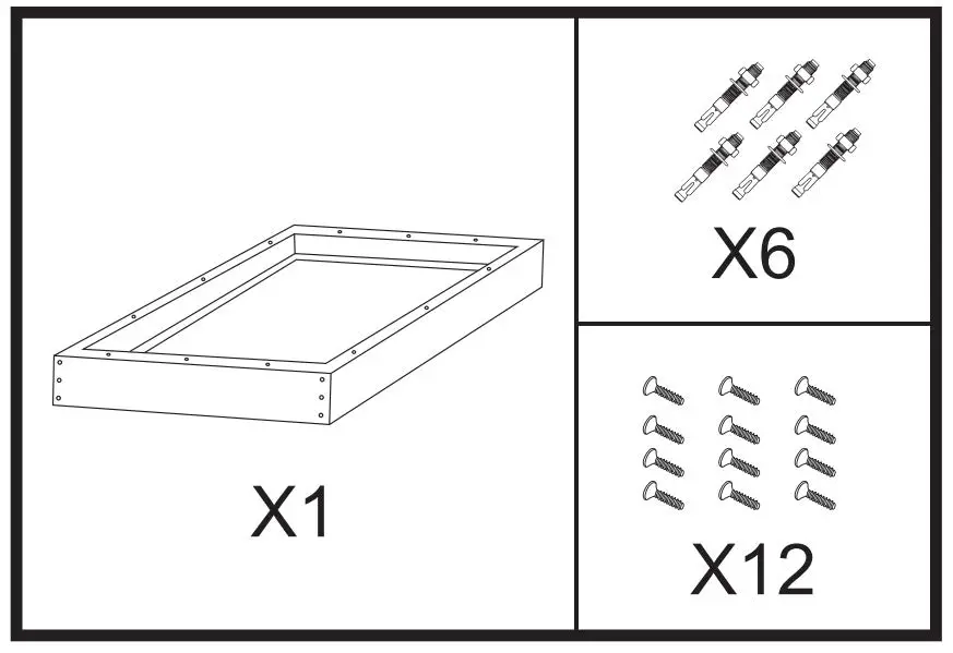 LEDPRO 5055329013199 LED Panel Light Accessory Kit-01