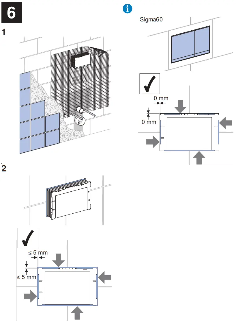GEBERIT Kombifix Basic Frame for Wall Mounted Toilet fig7