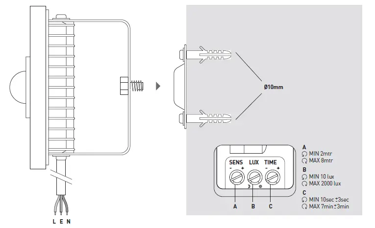 COLLINGWOOD-LIGHTING-FL05-PIR-Sensor-fig-1