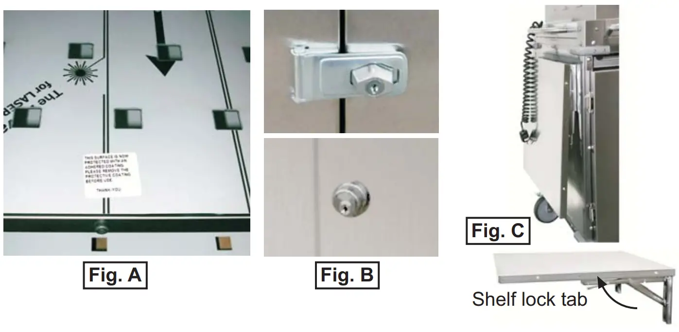 Cadco-CBC-GG-B3-L5-Grab-amp-Go-Mobile-Merchandising-Cart-FIG 8