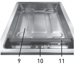 Main parts of the appliance