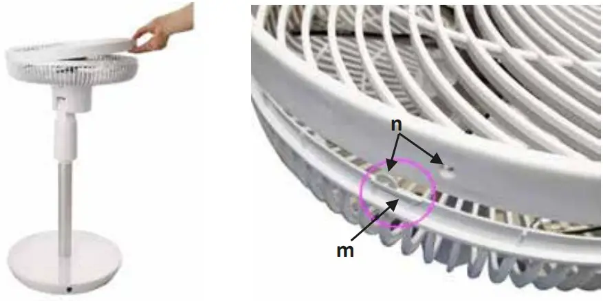 stylies 7584 Stand Ventilator Stand Fan - Figure 6